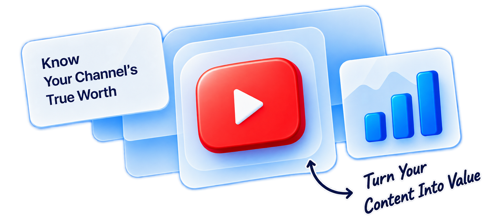 YouTube channel valuation illustration